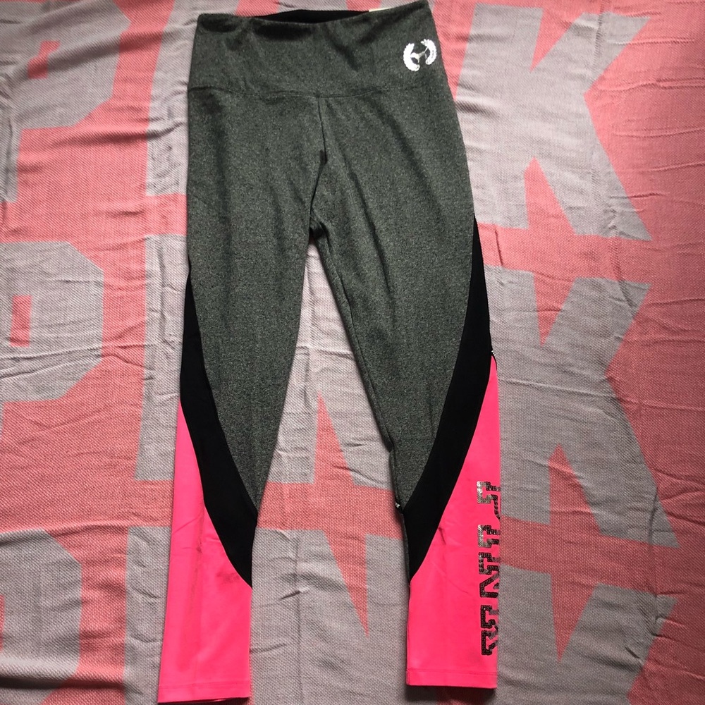 Victoria secret pink high-waist leggings Large